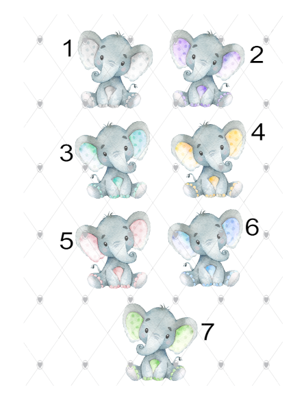 Elephant Birth Of Your Twins Card, Congratulations for Twins